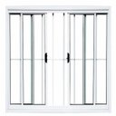 Ver imagem 6 de Janela de Alumínio 4 Folhas com Grade Branca - 1,20x2,00M