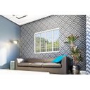 Ver imagem 4 de Janela de Alumínio 4 Folhas com Grade Branca - 1,20x2,00M