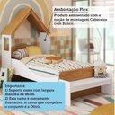 Ver imagem 7 de Quarto Infantil com Cama Mesa Casinha e Banco Olívia 100% Mdf Espresso Móveis