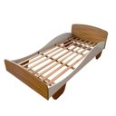 Ver imagem 4 de Quarto Infantil com Cama Mesa Casinha e Banco Olívia 100% MDF Espresso Móveis Branco/Brilho/Amêndoa