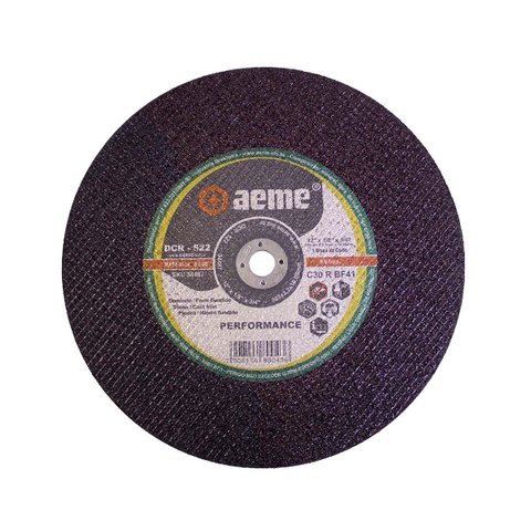 Disco Corte Aeme Refratario Dcr 522 12x1/8x3/4 2t