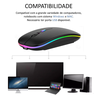 Mouse sem Fio Usb Wireless Bateria Recarregável - 4