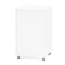 Ver imagem 4 de Gaveteiro Arquivo com Rodízios Maia 3 Gavetas com Chave Branco - Politorno