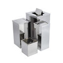 Ver imagem 6 de Lixeira em Aço Inox 50l Basculante Quadrada