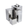 Lixeira em Aço Inox 50l Basculante Quadrada - 6