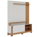 Ver imagem 1 de Home para Tvs 65" com 2 Portas Lia Off White Matte Freijó