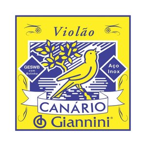 Corda de Aco Giannini Canario Geswb1 1a para Violao com Bolinha