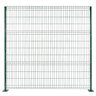Tela Soldada para Gradil Morlan, Revestida em PVC, 4,30 mm, 2,43 x 2,50 metros, Verde - 1