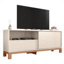 Ver imagem 5 de Bancada Rack para Tv até 55 Polegadas Jace Marrom Caemmun