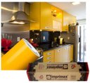 Ver imagem 1 de Adesivo para Envelopamento Armário de Cozinha 50cm X 2m:amarelo