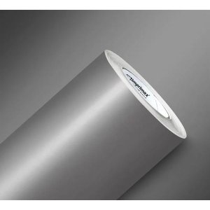 Adesivo Para Envelopamento Armário De Cozinha 50cm X 2m:Prata