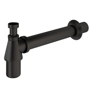 Sifão para Banheiro Preto Fosco Fani