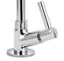 Ver imagem 3 de Torneira Lavatório Banheiro Bica Móvel Luxo 1/4v Metal Preço:prateado/cromado