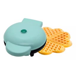 Máquina Waffle 110v Antiaderente 5 Formas Coração 700w:rosa - 19
