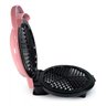 Máquina Waffle 110v Antiaderente 5 Formas Coração 700w:rosa - 18