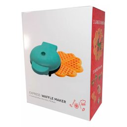 Máquina Waffle 110v Antiaderente 5 Formas Coração 700w:rosa - 4