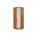 Ver imagem 1 de Módulo de Quarto Rizon Closet de Canto Oblíquo -linea C- 1 Porta Cumaru-fendi 25 - Novo Horizonte