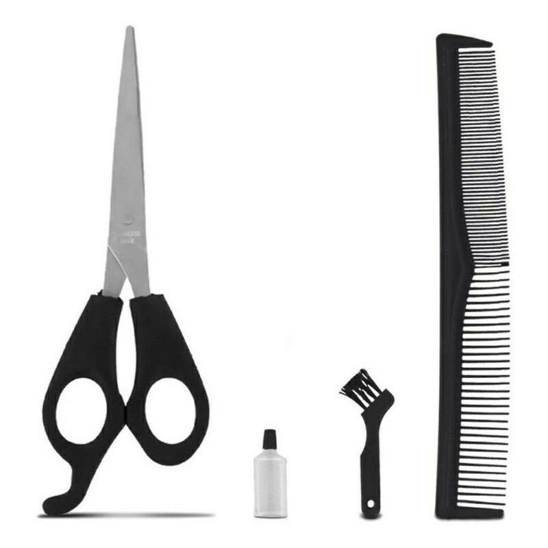 Máquina Cortar barbear Cabelo fazer Barba Pezinho Recarregável depilar Sem fio 389B - 5
