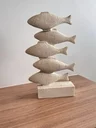 Ver imagem 4 de Decoração Peixes Poliresina Luxo Moderno Mart 22821