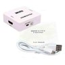 Mini Conversor Adaptador Hdmi para Vga Hdmi2vga Hdmi X Vga - 4