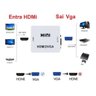 Mini Conversor Adaptador Hdmi para Vga Hdmi2vga Hdmi X Vga - 2