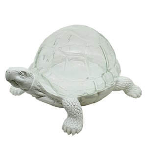 Vaso Terrário Decorativo Para Planta Artificial Tartaruga