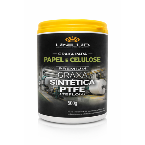 Graxa Sintética de Papel e Celulose Branca com Ptfe & Teflon