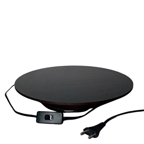 Expositor giratório 35cm vitrine vídeos 110V