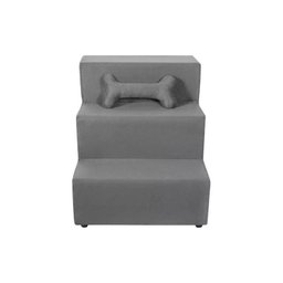 Escada Rampa para Pet Cachorro Gato Bellamado:cinza - 2