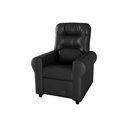 Ver imagem 2 de Poltrona Reclinável Mx24 Clio Corano Preto F 281- Matrix