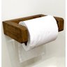 Suporte Rústico para Papel Higiênico - Cedrinho - 1