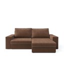 Ver imagem 6 de Sofá Capri 2 Lugares Retrátil e Reclinável 160cm Marrom Suede