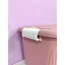 Ver imagem 4 de Caixa Organizadora com Trava e Rodinhas 30lts Plasnorthon Cor Rosa