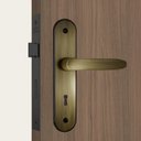 Ver imagem 2 de Fechadura 814/11 Espelho Antique Interna 33253 Stam