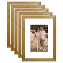Ver imagem 1 de Kit 5 Porta Retrato 21x15 Quadro com Paspatur Fotos 15x10