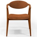 Ver imagem 3 de Kit 02 Poltronas Decorativas para Sala de Estar Cecília L02 Bouclê Terracota - Lyam Decor