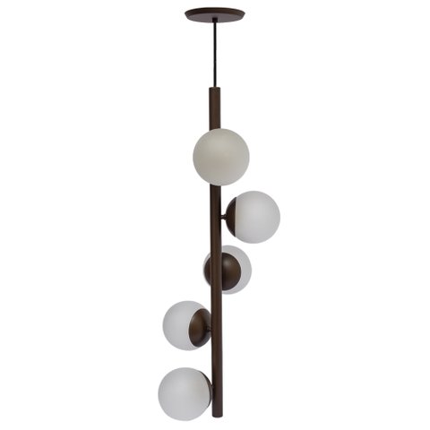 PENDENTE GLOBO CINQ OCRE FOSCO