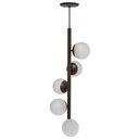 Ver imagem 2 de PENDENTE GLOBO CINQ OCRE FOSCO