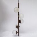 Ver imagem 3 de PENDENTE GLOBO CINQ OCRE FOSCO