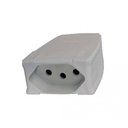 Ver imagem 1 de Plugue Fêmea Prolongador 20A Cinza - Pial Legrand