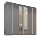 Ver imagem 2 de Guarda-roupa Casal 6 Portas com Espelho Monte Carlo