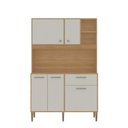 Ver imagem 2 de Armário de Cozinha Kits Liv 5 Portas 1 Gaveta Freijó/soft - Kits Paraná