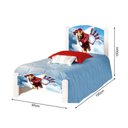 Ver imagem 4 de Cama Infantil Solteiro Homem De Ferro Colchão Branco