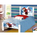 Ver imagem 1 de Cama Infantil Solteiro Homem De Ferro Colchão Branco