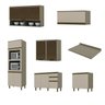 Cozinha Reta Modulada Connect Combo 14 Henn - 4