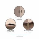 Ver imagem 4 de Paneleiro Simples 40cm 2 Portas Stylo Luciane Móveis