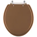 Ver imagem 1 de Assento Sanitário Poliéster Araxa Ocre para vaso Santa Clara