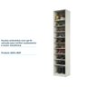 Guarda Roupa Closet Aberto Sapateira com 9 Prateleiras 50,3cm Prime Luciane Móveis - 5