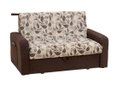 Ver imagem 1 de Sofá Cama com Baú Daiane - Marrom Estampa Floral