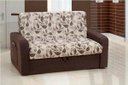 Ver imagem 4 de Sofá Cama com Baú Daiane - Marrom Estampa Floral
